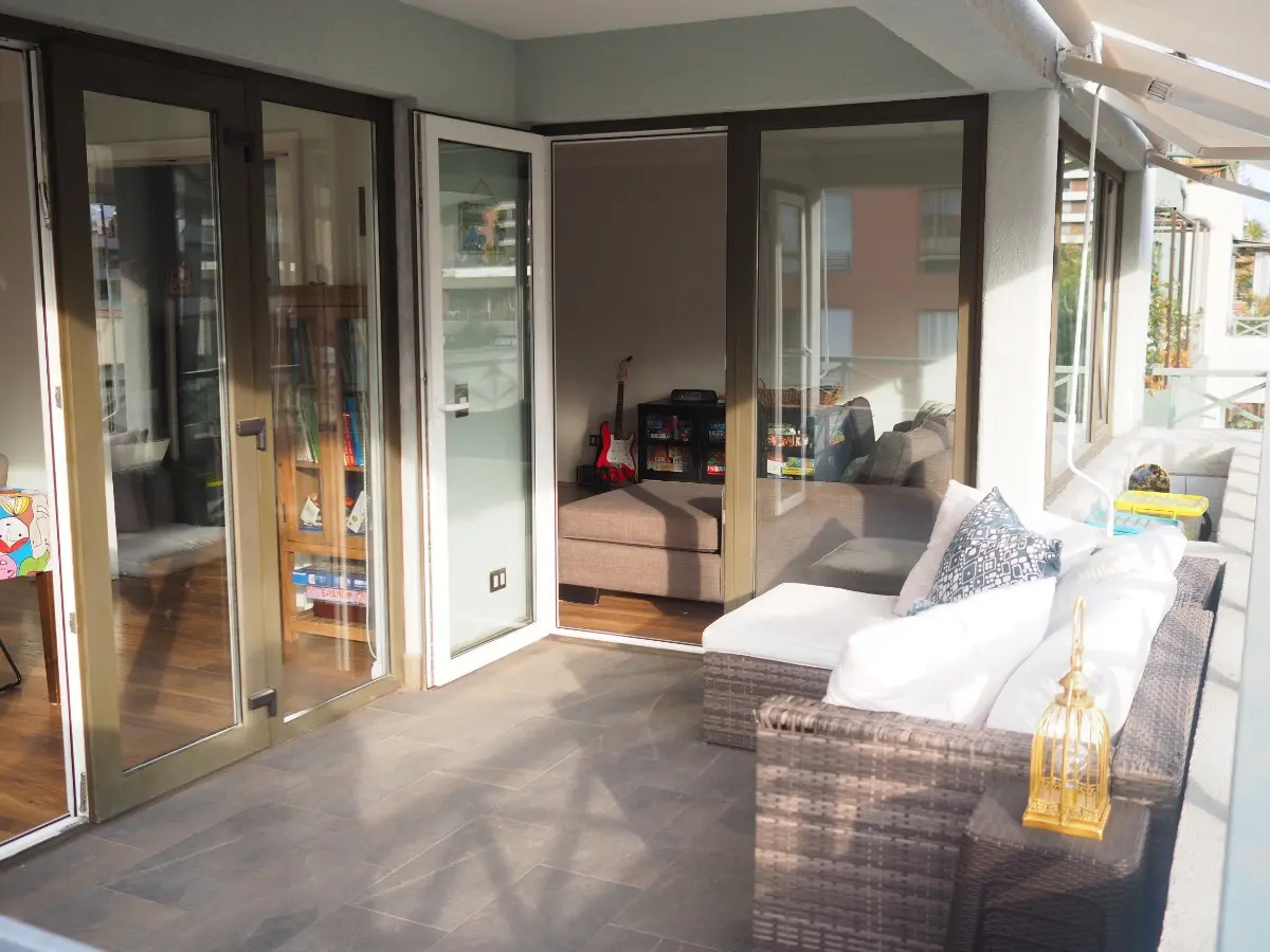 Arriendo Departamento NP 3D en suite 3B 1E 1B Las Lilas - Providencia