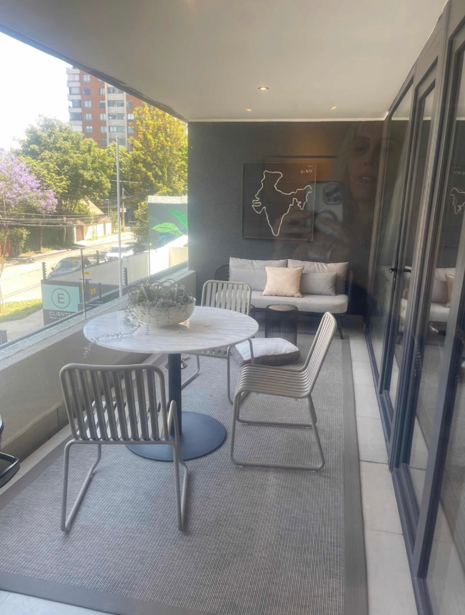 Arriendo Departamento O 2D en suite Walk-in cl&oacute;set 2B 1E 1Bd Parque Padre Alberto Hurtado - Las Condes