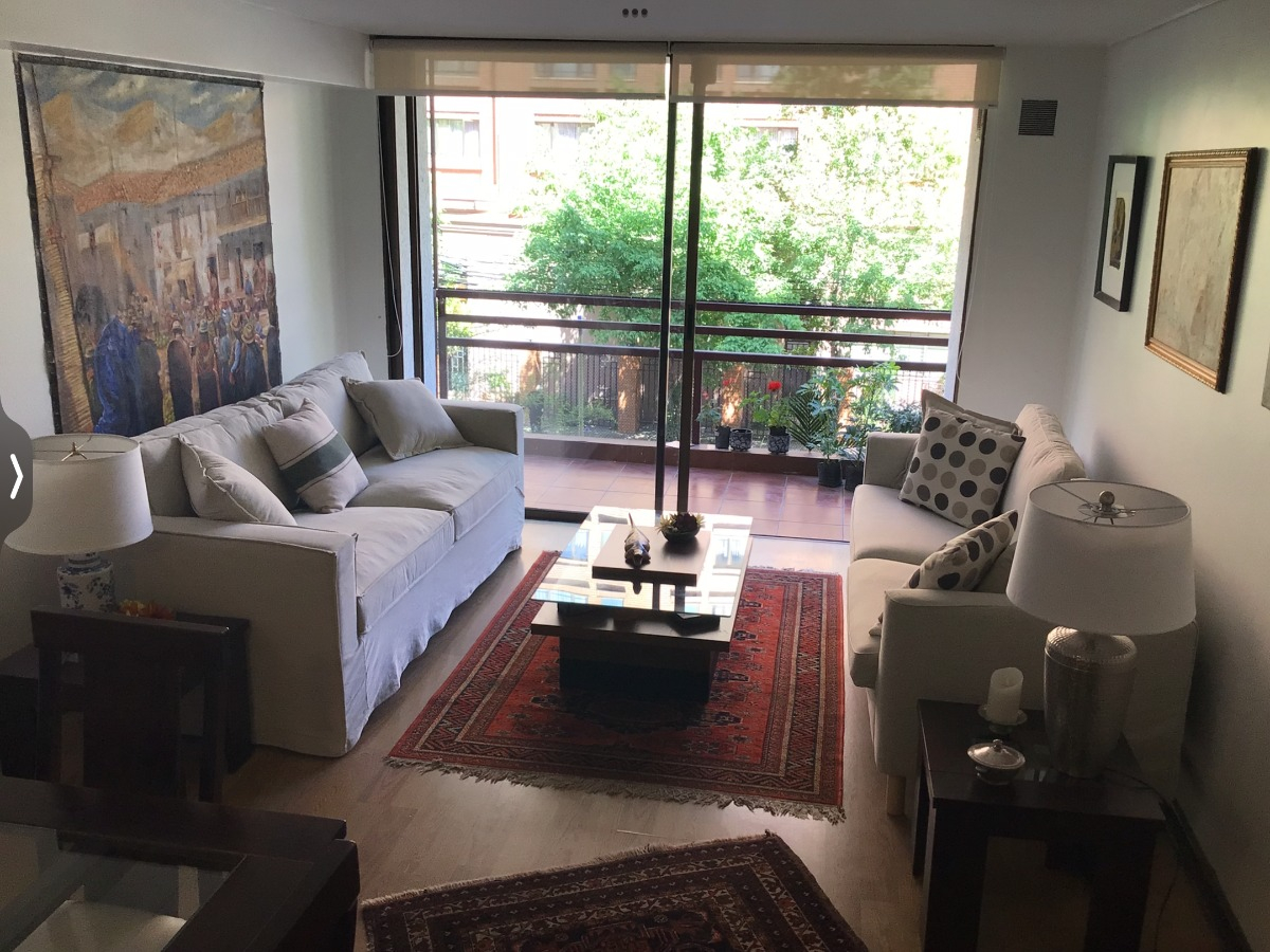 Arriendo Departamento 4D Barrio El Golf - Las Condes