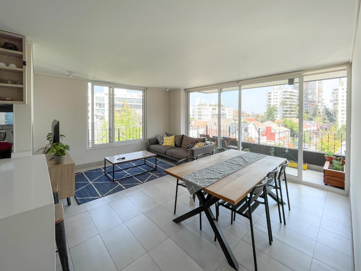Arriendo Departamento NP 2D en suite Walk-in cl&oacute;set 2B 1E 1B In&eacute;s de Su&aacute;rez - Providencia