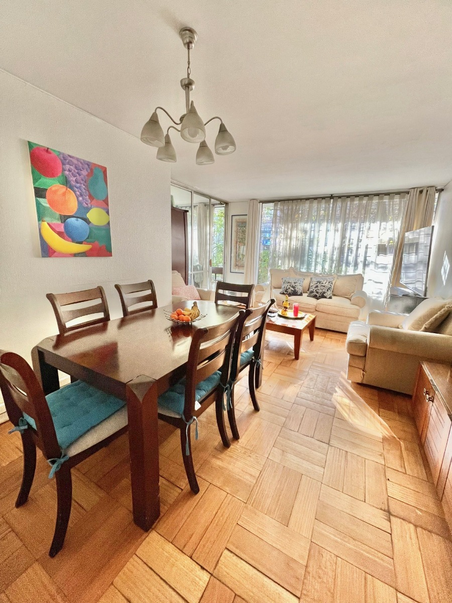 Venta Departamento NP 3D Walk-in cl&oacute;set 2B 1E 1B Barrio El Golf - Las Condes