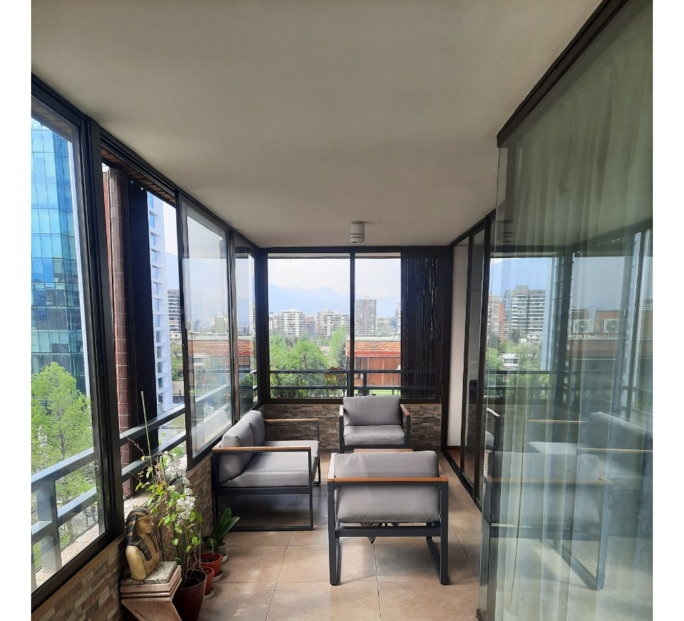 Venta Departamento SP 3D en suite 3B 1E 1B Metro Escuela Militar - Las Condes