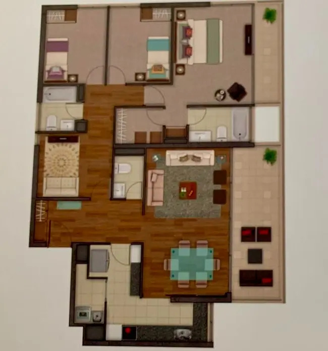 Arriendo Departamento NO 3D en suite Walk-in cl&oacute;set 3B 2E 1Bd In&eacute;s de Su&aacute;rez - Providencia