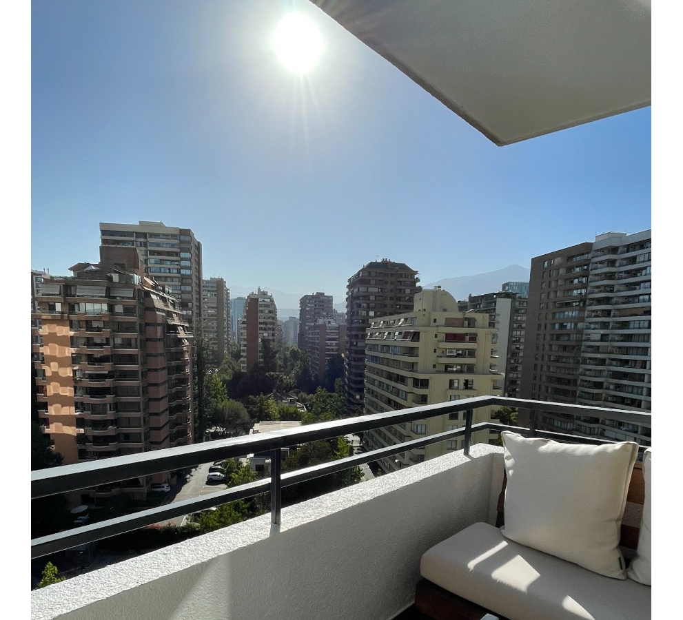 Arriendo Departamento NO 2D en suite 2B 1E Metro Escuela Militar - Las Condes