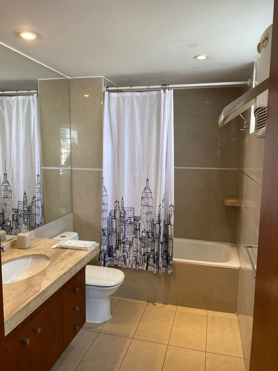 Arriendo Departamento SO 1D en suite 1B 1E 1B Barrio El Golf - Las Condes