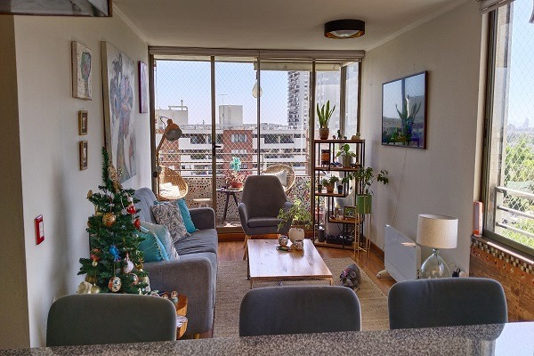 Venta Departamento NP 3D en suite Walk-in cl&oacute;set 2B 1E 1B Metro Bilbao - Providencia