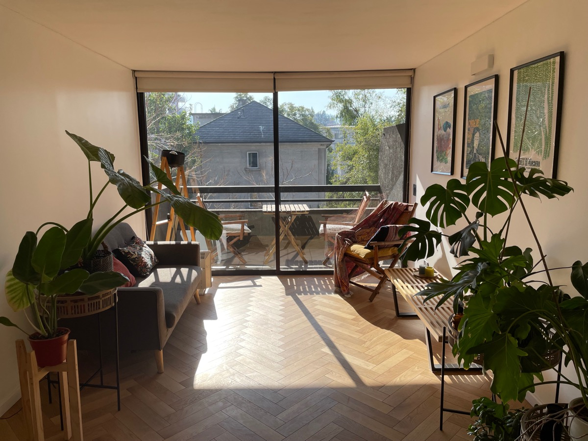 Arriendo Departamento N 2D en suite Walk-in cl&oacute;set 2B 1E 1B Pedro de Valdivia - Providencia