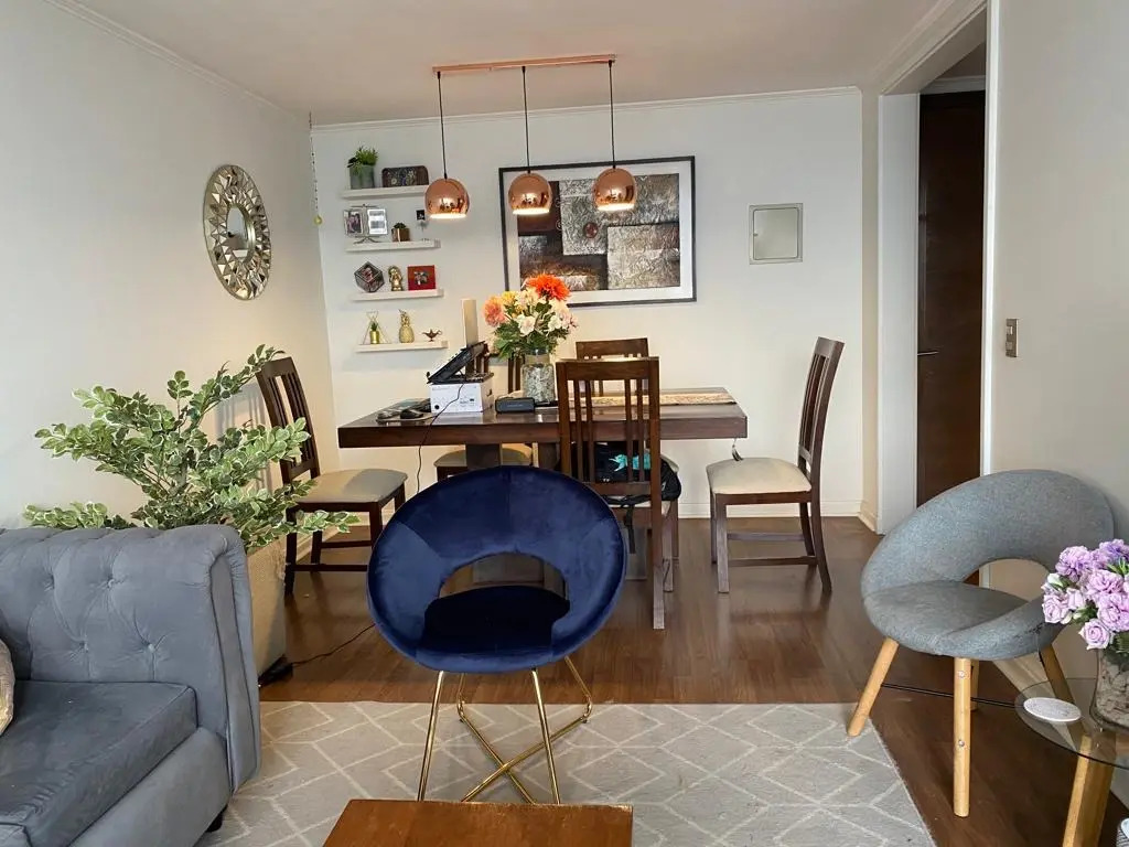 Arriendo Departamento NO 2D en suite Walk-in cl&oacute;set 2B 1E 1B Metro Monse&ntilde;or Eyzaguirre - &Ntilde;u&ntilde;oa