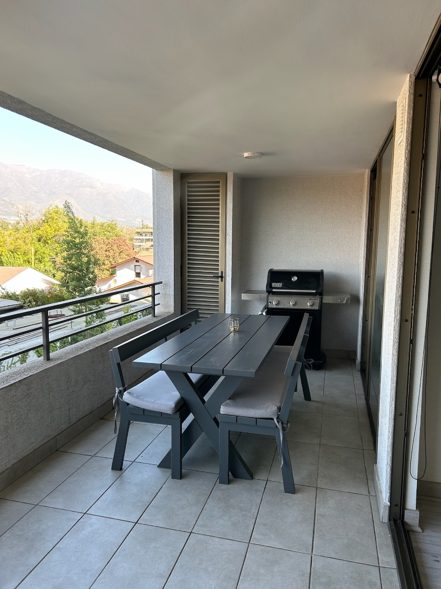 Arriendo Departamento O 2D en suite Walk-in cl&oacute;set 2B 1E Metro Sim&oacute;n Bolivar - La Reina