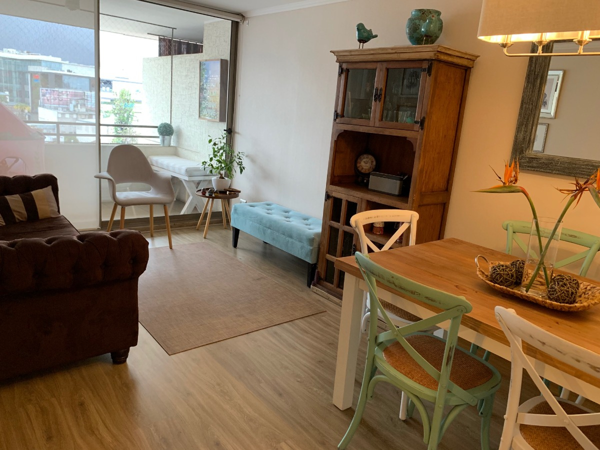 Arriendo Departamento O 2D en suite Walk-in cl&oacute;set 2B 1E 1B Plaza Ega&ntilde;a - &Ntilde;u&ntilde;oa
