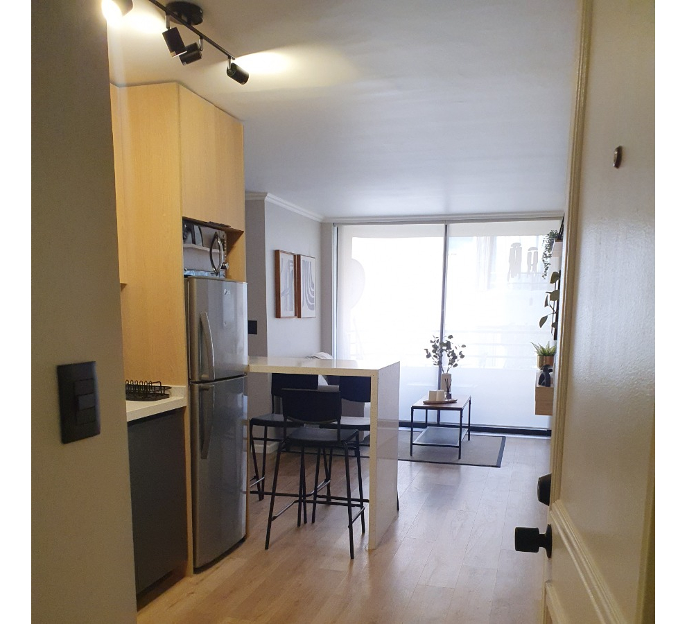 Arriendo Departamento NO 2D en suite 2B 1E 1B  - Providencia