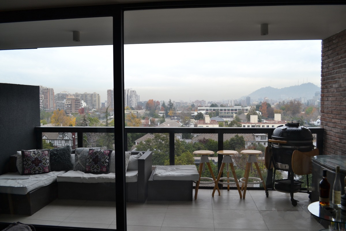 Arriendo Departamento NP 2D 2B 2E 1B Barrio El Golf - Las Condes