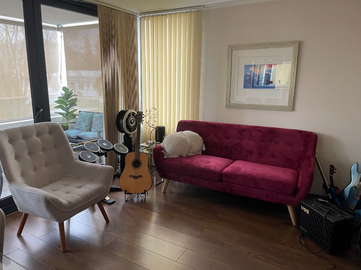 Arriendo Departamento NP 3D en suite Walk-in cl&oacute;set 2B 2E 1B Las Lilas - Providencia