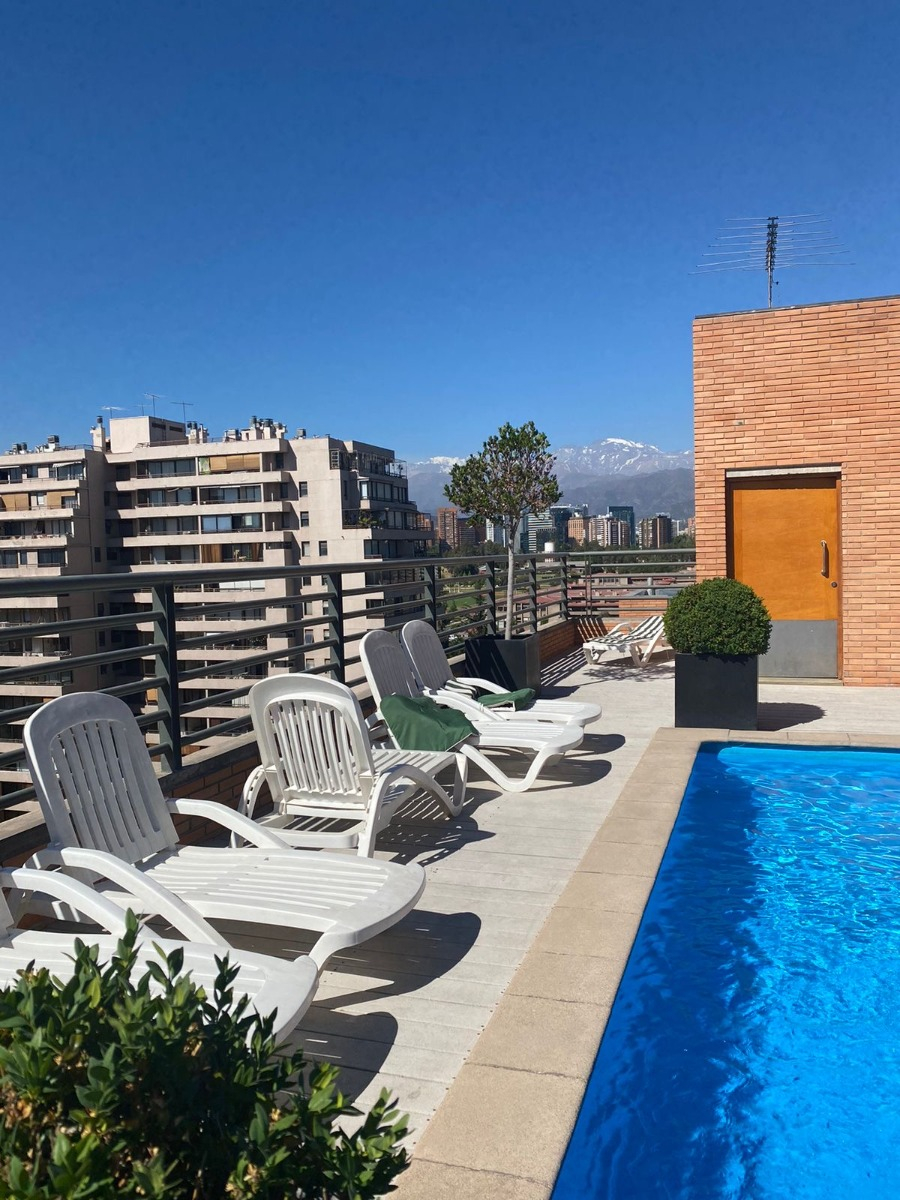 Arriendo Departamento NO 1D en suite 1B 1E 1B Metro Escuela Militar - Las Condes