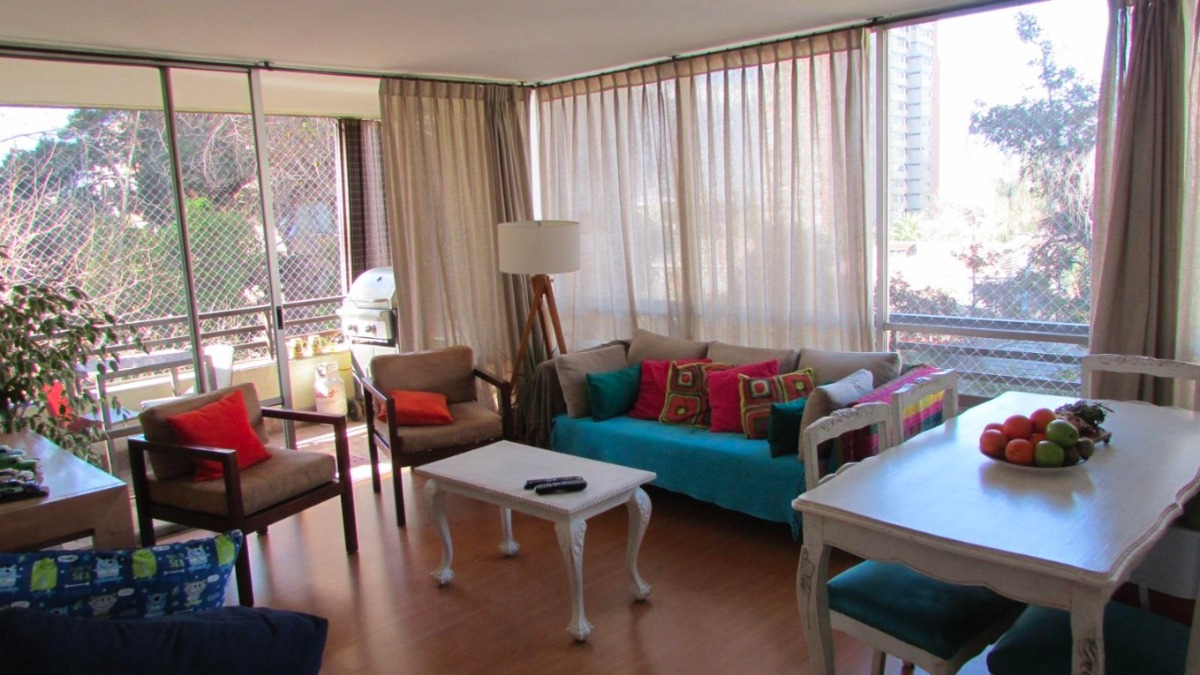 Arriendo Departamento O 2D en suite 2B 1E 1B Vaticano - Las Condes