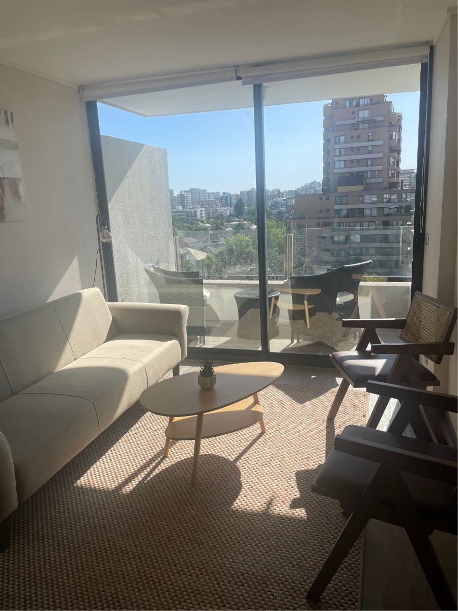 Arriendo Departamento P 1D en suite 1B Metro &Ntilde;u&ntilde;oa - &Ntilde;u&ntilde;oa