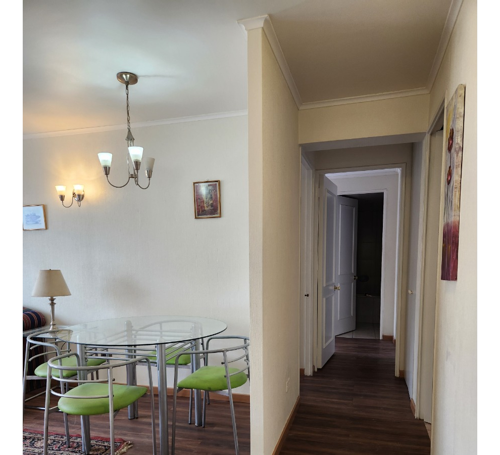 Arriendo Departamento P 2D en suite 2B 1E 1B Metro Escuela Militar - Las Condes