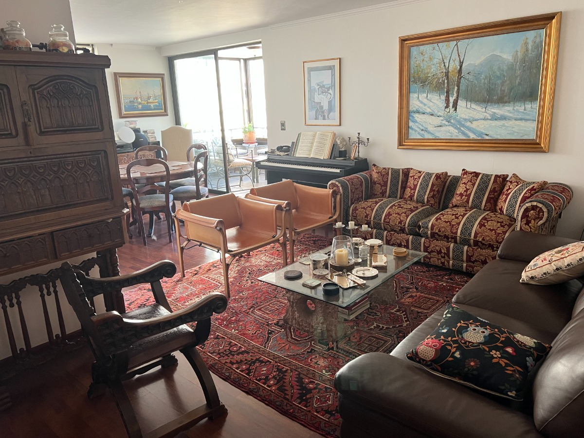 Arriendo Departamento 4D Vaticano - Las Condes