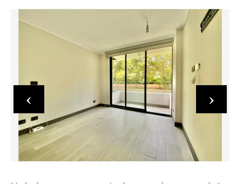 Arriendo Departamento 2D San Dami&aacute;n - Las Condes