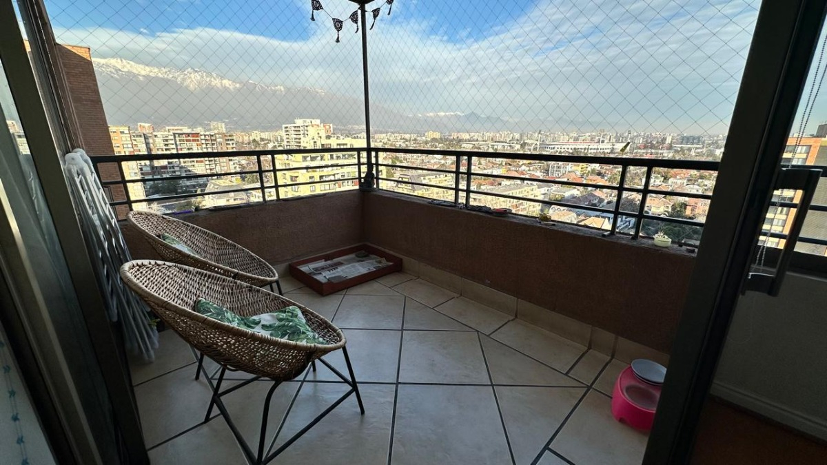 Arriendo Departamento SO 2D en suite Walk-in cl&oacute;set 2B 1E 1B Metro Monse&ntilde;or Eyzaguirre - &Ntilde;u&ntilde;oa