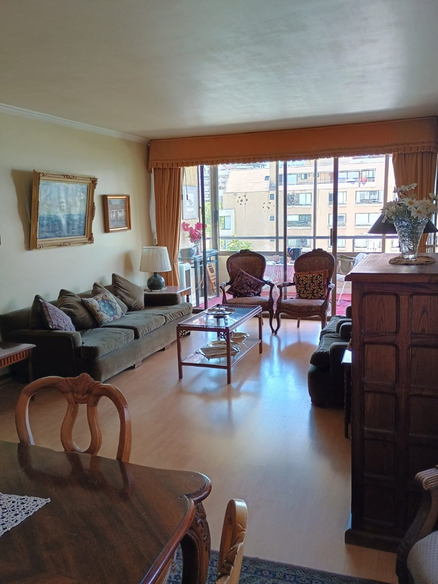 Venta Departamento SO 3D Walk-in cl&oacute;set 2B 2E 1B Vaticano - Las Condes