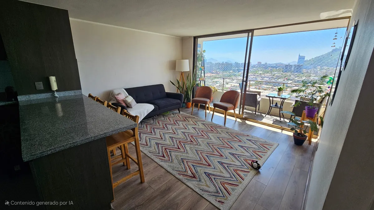 Venta Departamento NO 2D WI cl&oacute;set Suite 2B 1E 1Bd Metro Irarr&aacute;zaval - &Ntilde;u&ntilde;oa