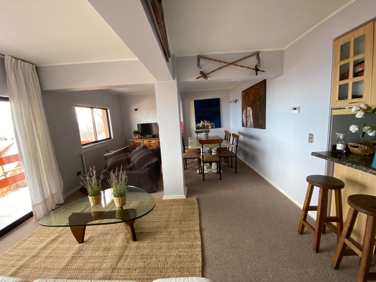 Venta Departamento NP 3D en suite Walk-in cl&oacute;set 2B 1E 1B Centros Invernales - Lo Barnechea