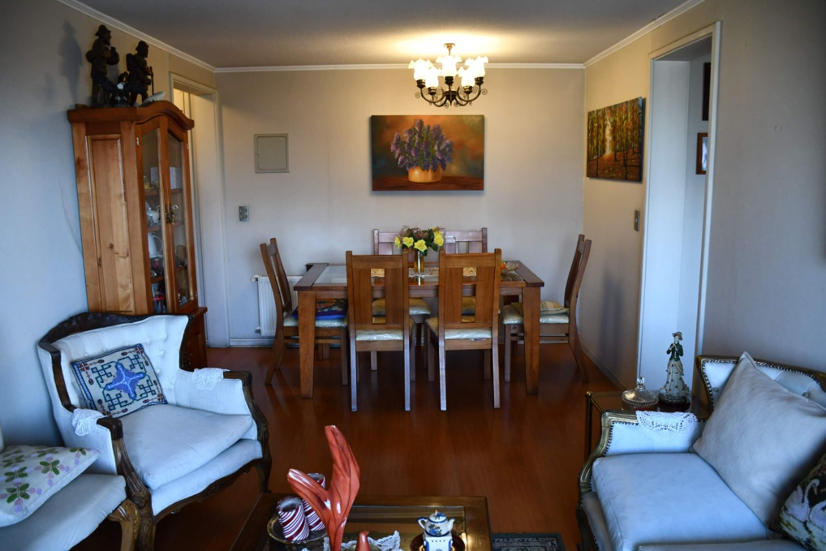 Venta Departamento NO 2D en suite Walk-in cl&oacute;set 2B 1E 1B Villa Frei - &Ntilde;u&ntilde;oa