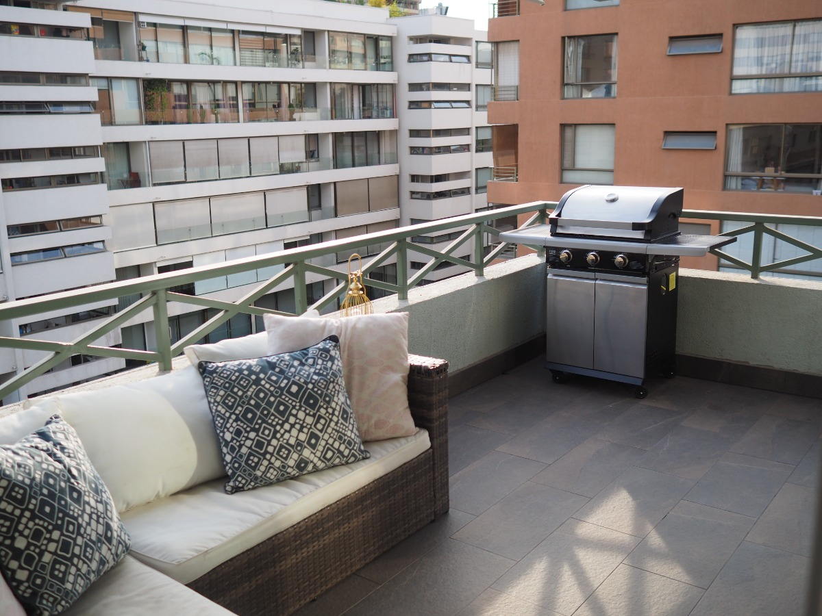 Arriendo Departamento NP 3D en suite 3B 1E 1B Las Lilas - Providencia