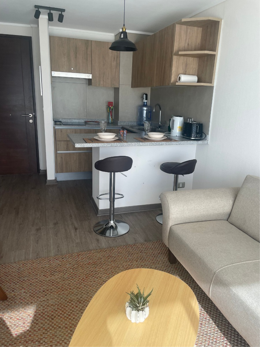 Arriendo Departamento P 1D en suite 1B Metro &Ntilde;u&ntilde;oa - &Ntilde;u&ntilde;oa