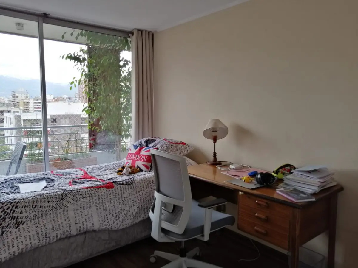 Venta Departamento NO 3D en suite Walk-in cl&oacute;set 3B 1E 1B  - Providencia