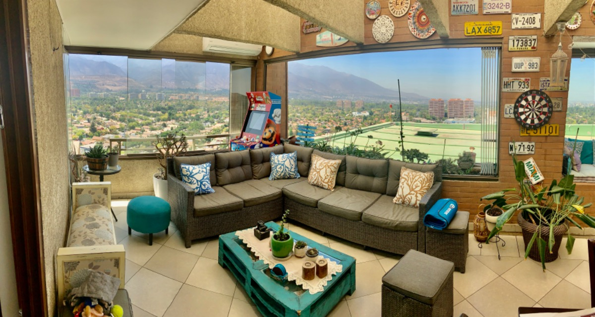 Arriendo Departamento SO 2D en suite 2B 1E 1B Rotonda Atenas - Las Condes