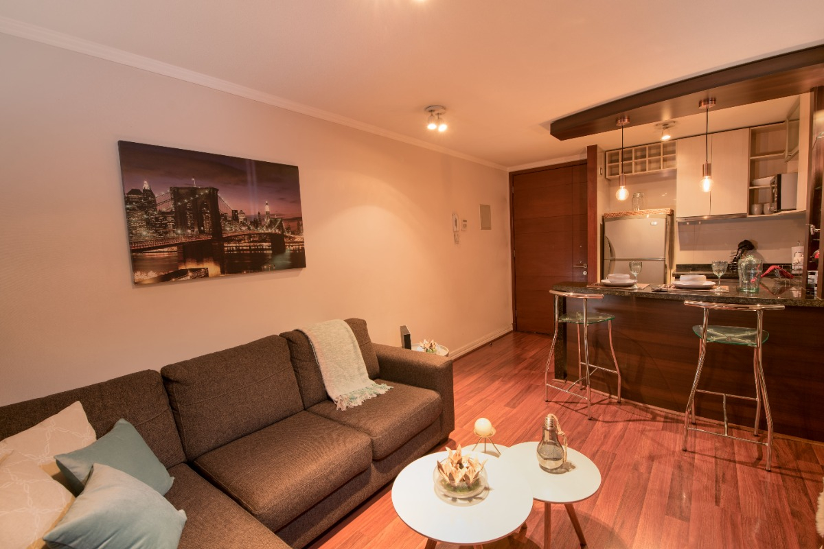 Arriendo Departamento SP 1D en suite Walk-in cl&oacute;set 1B 1E 1B Parque Arauco - Las Condes