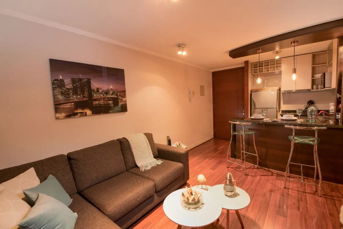 Arriendo Departamento SP 1D en suite Walk-in cl&oacute;set 1B 1E 1B Parque Arauco - Las Condes