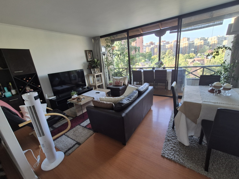 Arriendo Departamento 3D 2B 1E 1B Parque Arauco - Las Condes