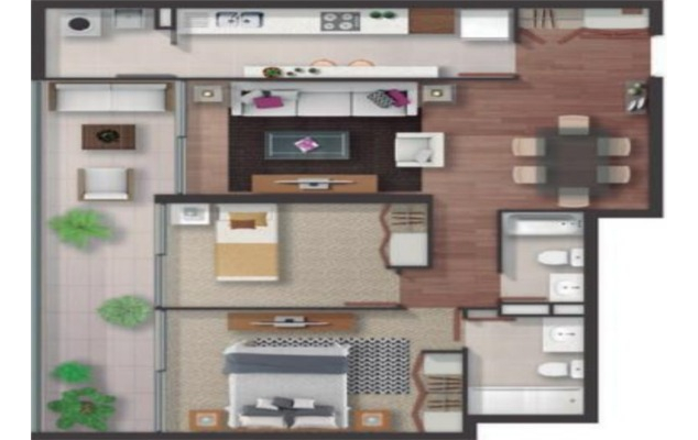 Venta Departamento NO 2D 2B 1E 1B Parque Bicentenario - Vitacura