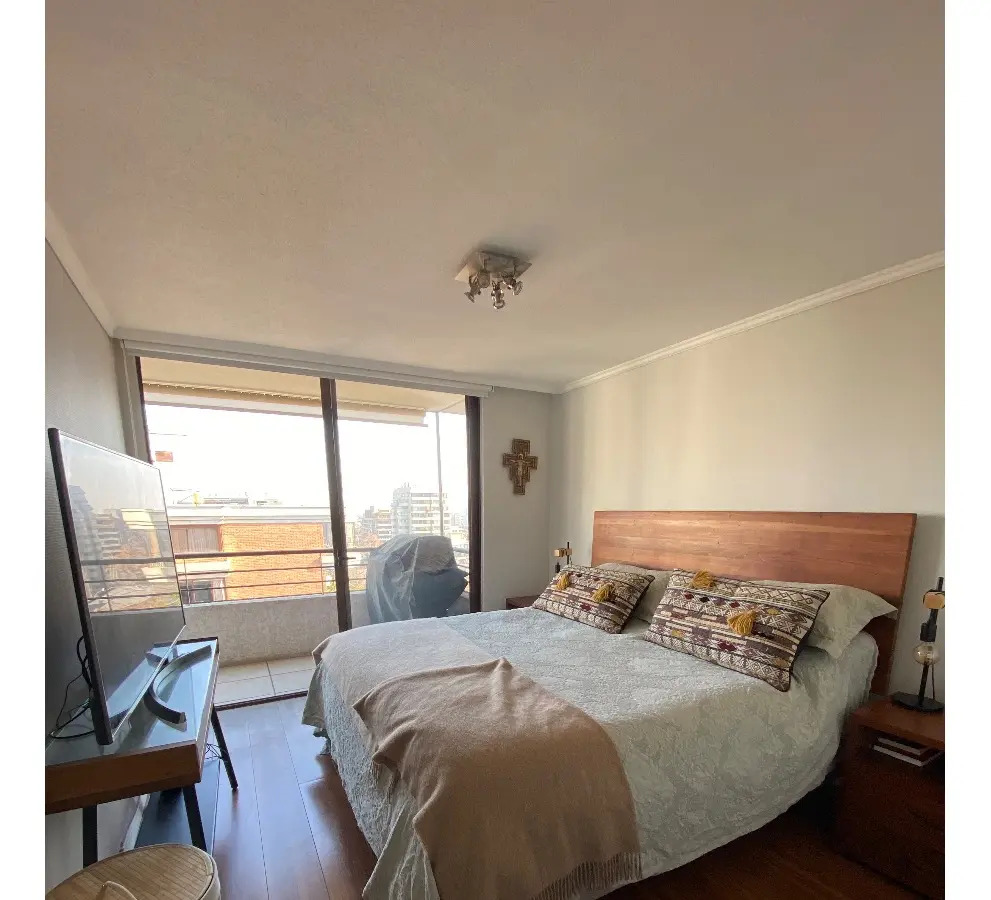 Venta Departamento P 2D en suite Walk-in cl&oacute;set 2B 2E 1B Los Leones - Providencia