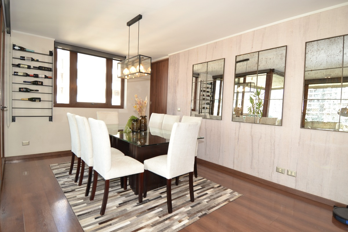 Venta Departamento SO 3D en suite Walk-in cl&oacute;set 3B 2E 1B Parque Arauco - Las Condes