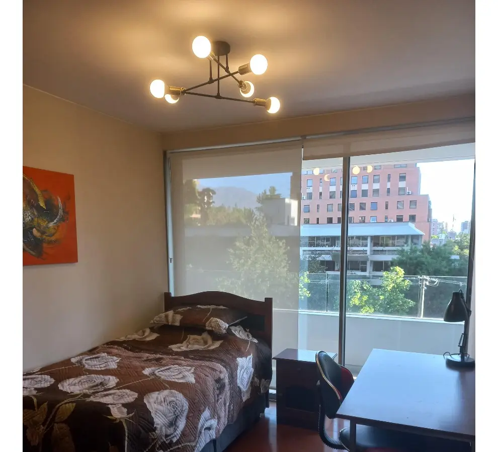 Arriendo Departamento SP 2D 2B 1E 1Bd Barrio El Golf - Las Condes