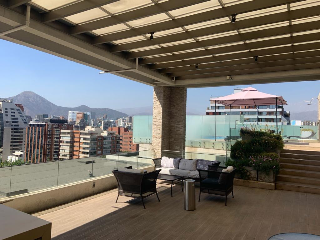 Venta Departamento O 3D en suite Walk-in cl&oacute;set 3B 1E 1B Barrio El Golf - Las Condes