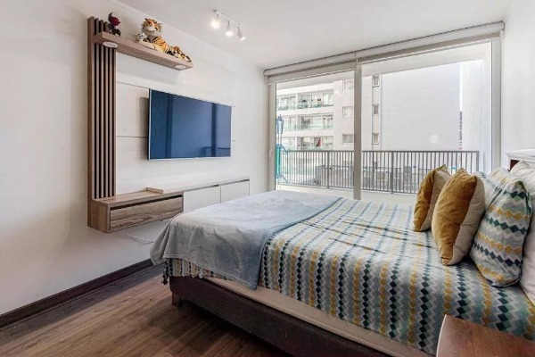 Arriendo Departamento 2D en suite Walk-in cl&oacute;set 2B 1E Metro &Ntilde;u&ntilde;oa - &Ntilde;u&ntilde;oa