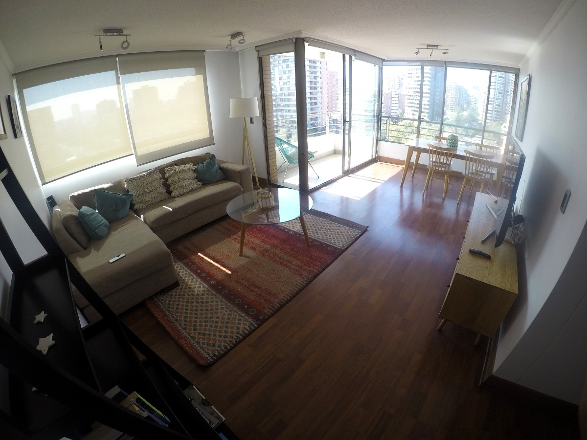 Arriendo Departamento NO 2D 2B 1E 1B Las Lilas - Providencia