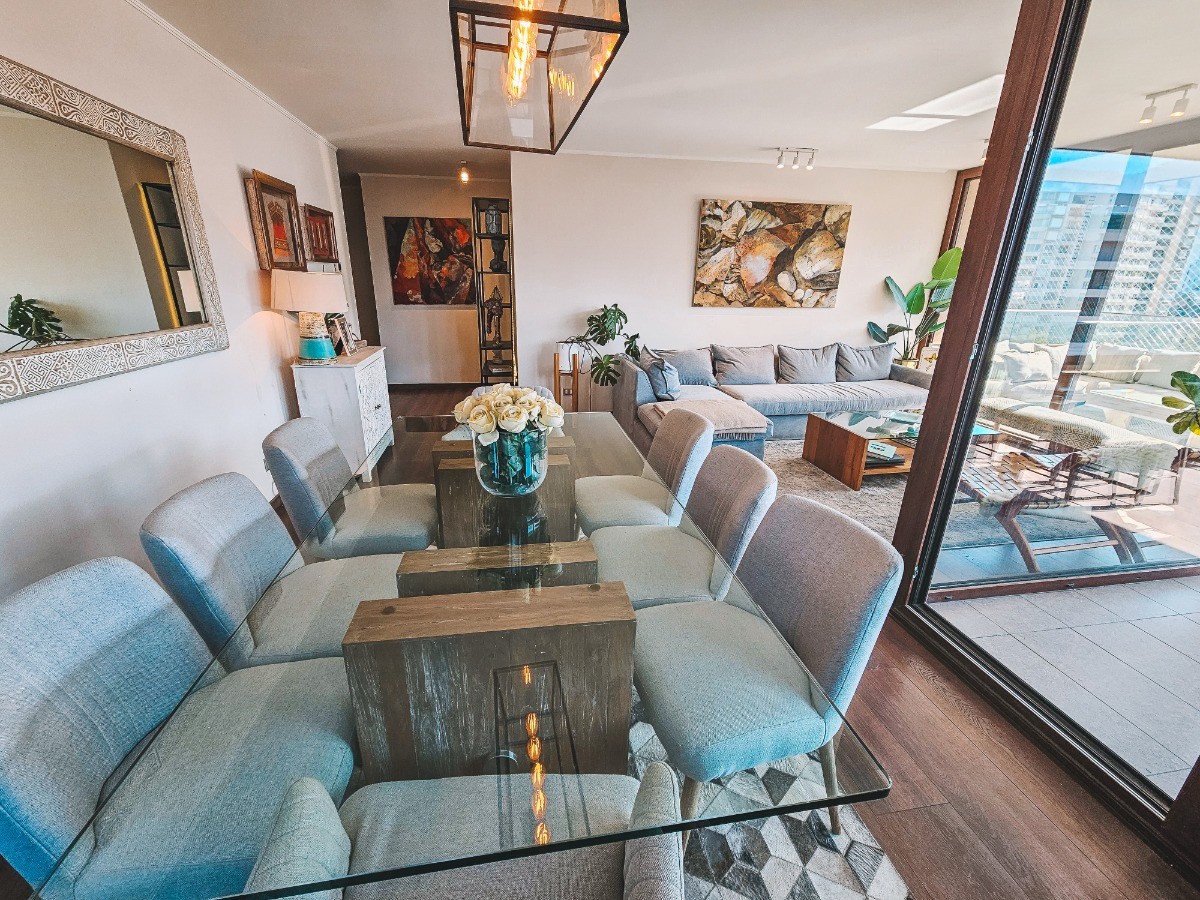 Venta Departamento SO 3D en suite Walk-in cl&oacute;set 3B 2E 1B Parque Arauco - Las Condes