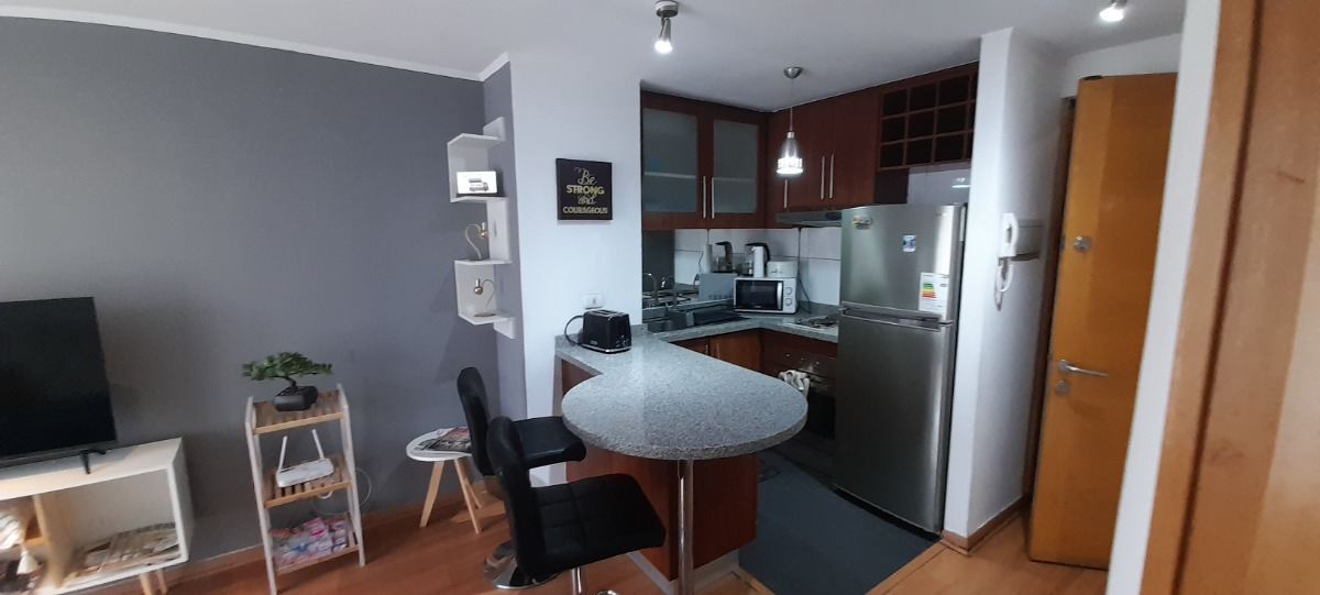 Arriendo Departamento 1D Metro Manquehue - Apumanque - Las Condes