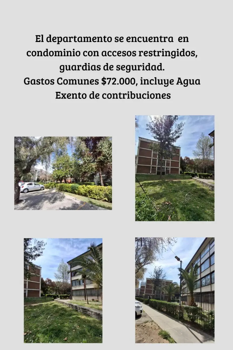 Venta Departamento O 3D 1B Metro Irarr&aacute;zaval - &Ntilde;u&ntilde;oa