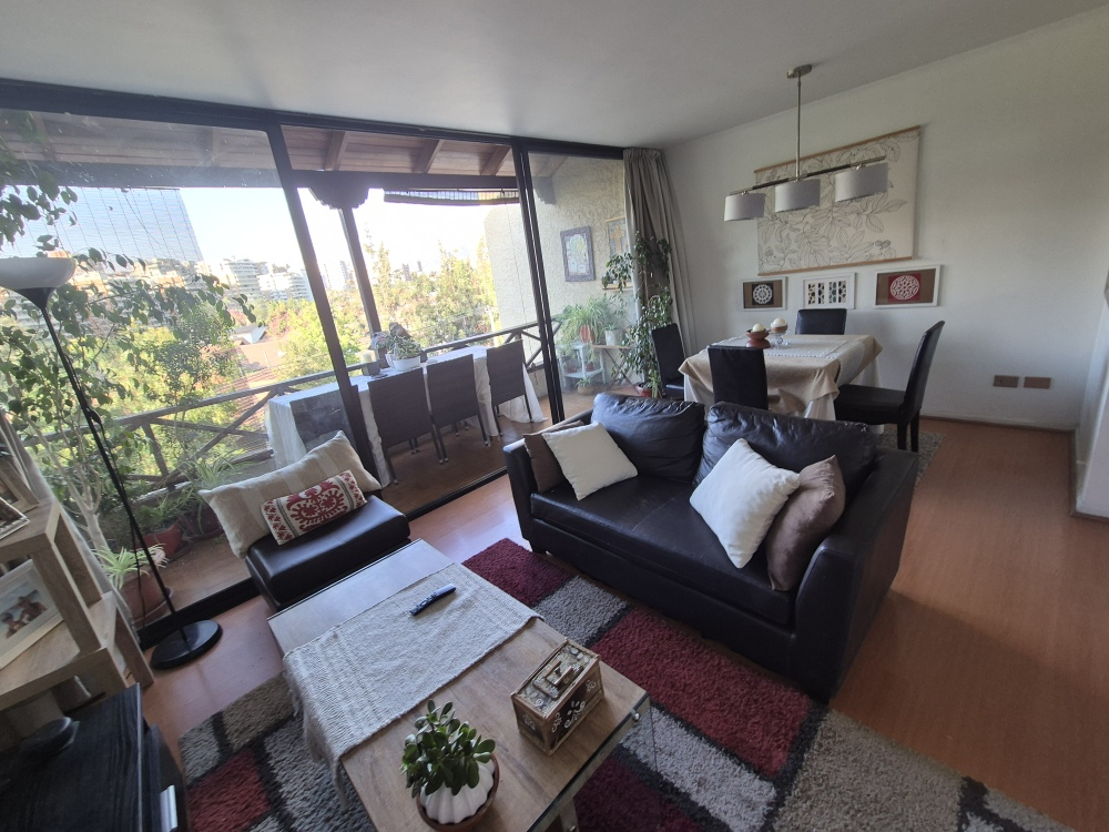 Arriendo Departamento 3D 2B 1E 1B Parque Arauco - Las Condes