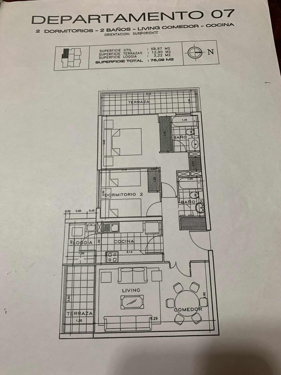 Venta Departamento 2D 2B 1E Metro Irarr&aacute;zaval - &Ntilde;u&ntilde;oa