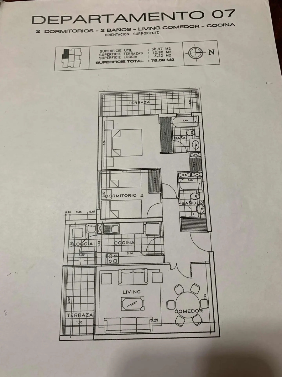 Venta Departamento 2D 2B 1E Metro Irarr&aacute;zaval - &Ntilde;u&ntilde;oa