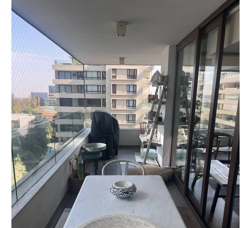Arriendo Departamento SP 3D en suite Walk-in cl&oacute;set 2B 2E 1B Tabancura - Vitacura
