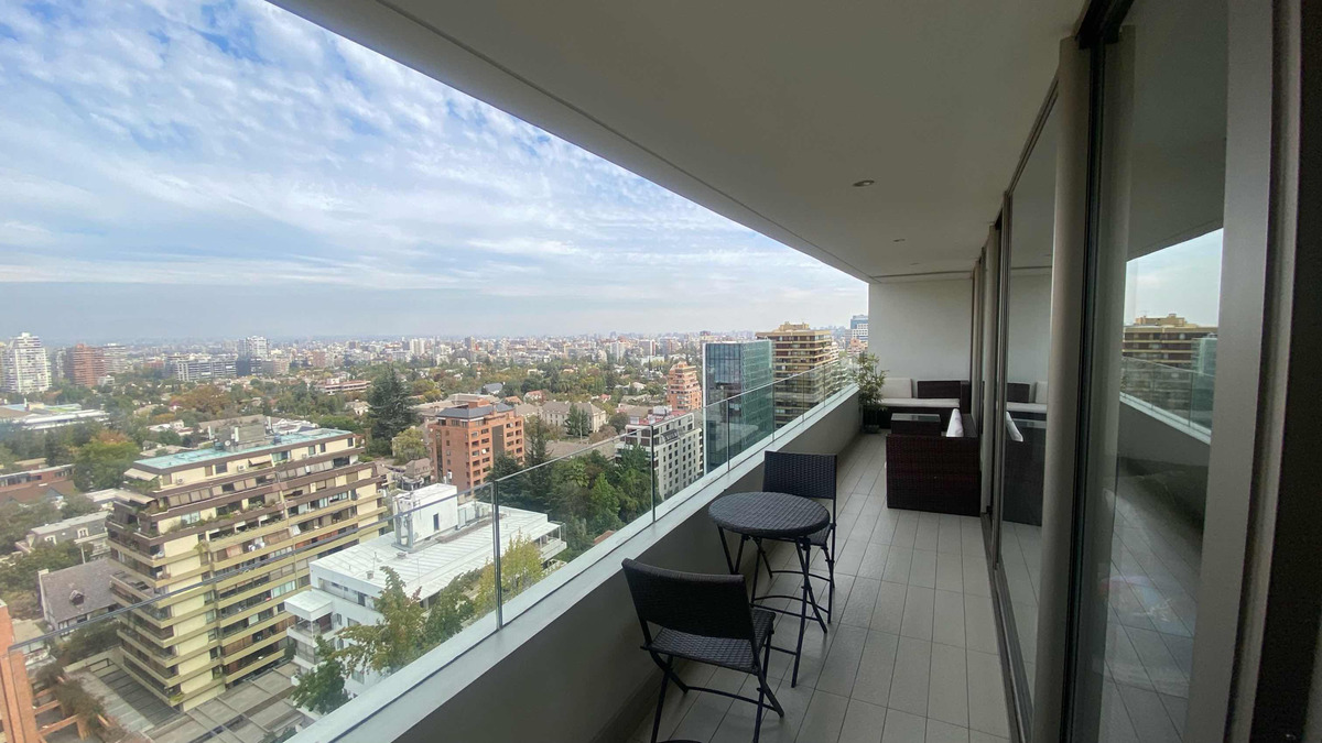 Arriendo Departamento 2D 2B 1E 1B Barrio El Golf - Las Condes